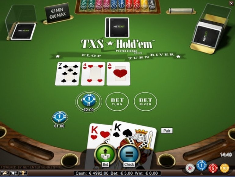 TXS Hold’em Professional Series - NetEnt