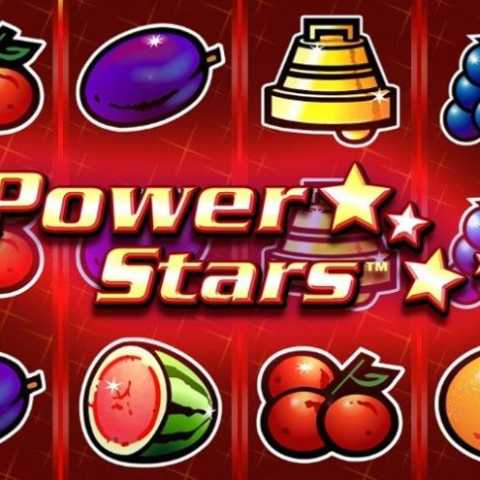 Игра на новом автомате «Power Stars»