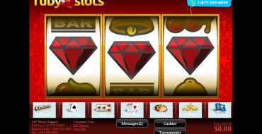 Ruby Slots Casino: Игры