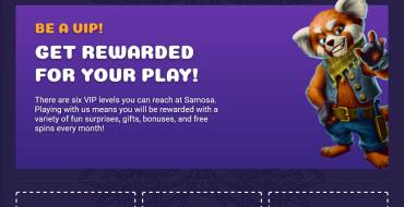 Samosa Casino: Программа лояльности