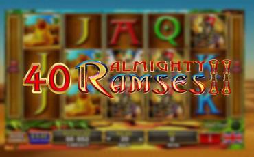 Игровой автомат 40 Almighty Ramses II