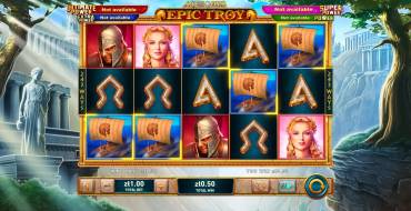 Age of the Gods Epic Troy: Выигрыш