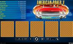 Онлайн слот American Poker V играть