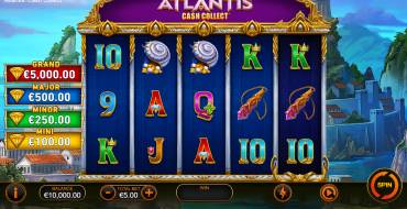 Atlantis: Cash Collect: Игровой автомат