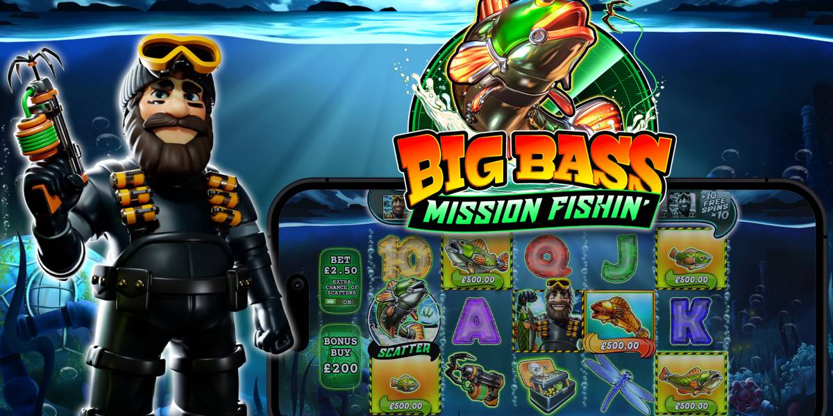 Игровой автомат Big Bass Mission Fishin'