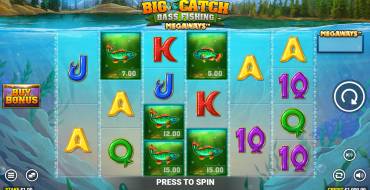 Big Catch Bass Fishing Megaways: Игровой автомат