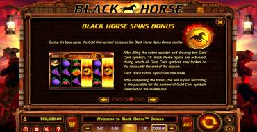 Black Horse Deluxe: Фриспины и/или респины