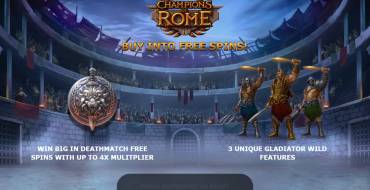 Champions of Rome: Игровой автомат Champions of Rome