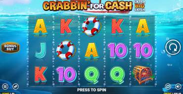 Crabbin' for Cash: Extra Big Catch: Игровой автомат