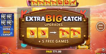 Crabbin' for Cash: Extra Big Catch Jackpot King: Фриспины и/или респины