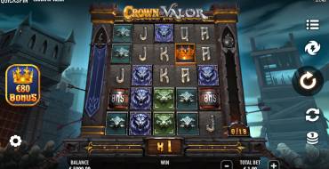 Crown of Valor: Интерфейс