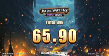 Dark Waters Power Combo: Выигрыши