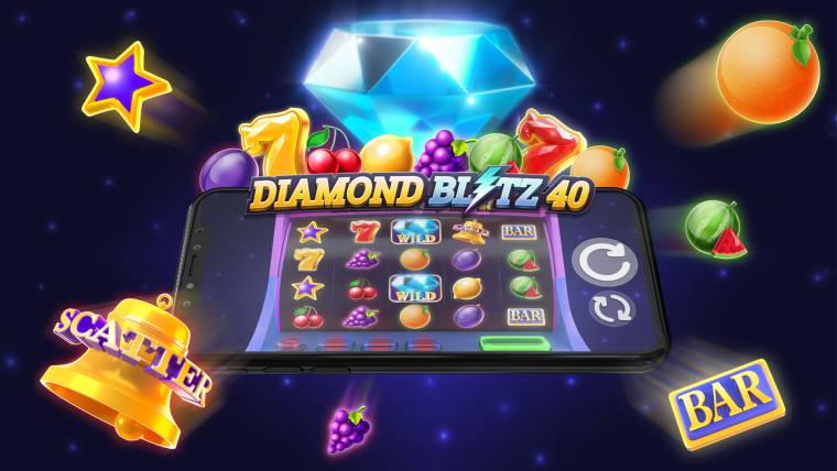 Слот Diamond Blitz 40 играть бесплатно