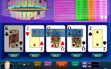 Видео-пекер Double Triple Poker