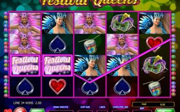 Игровой автомат Festival Queens