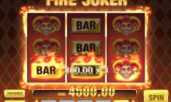 Онлайн слот Fire Joker играть