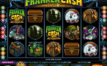 Игровой автомат Franken Cash