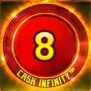 Символ Infinity Coin в Mighty Wild Panther Grand Gold Edition