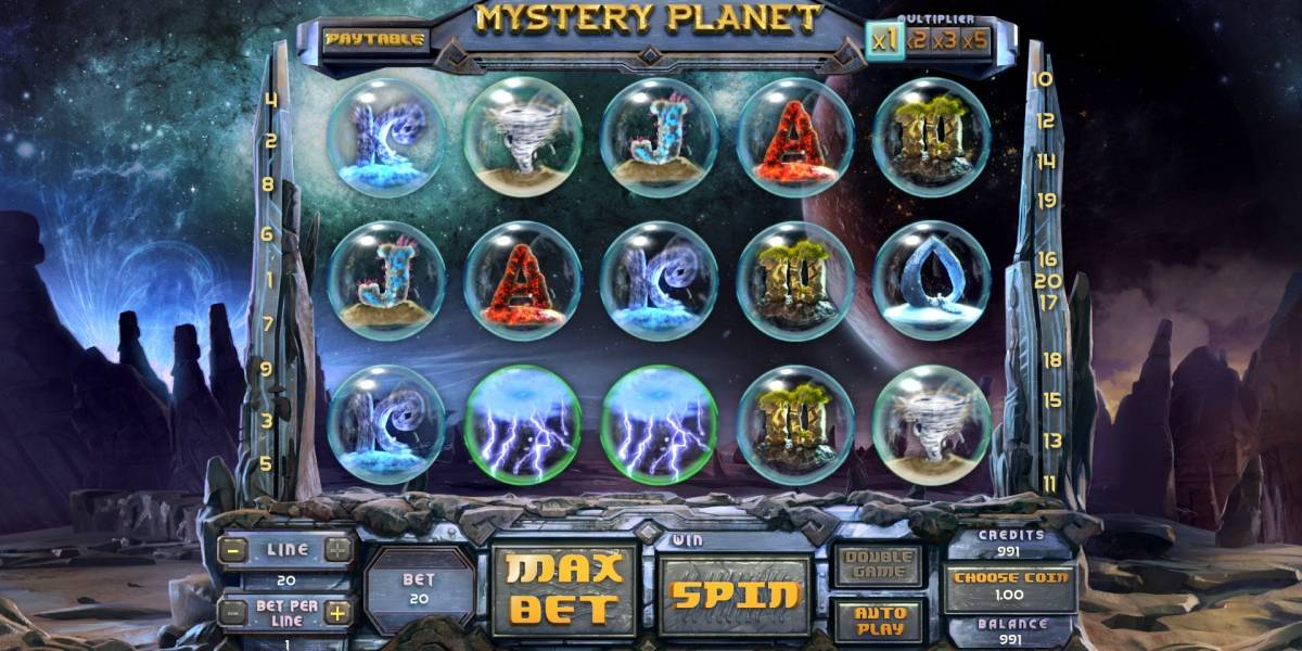 Игровой автомат Mystery Planet