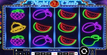 Night Club 81: Игровой автомат