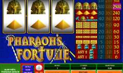 Онлайн слот Pharaoh’s Fortune играть