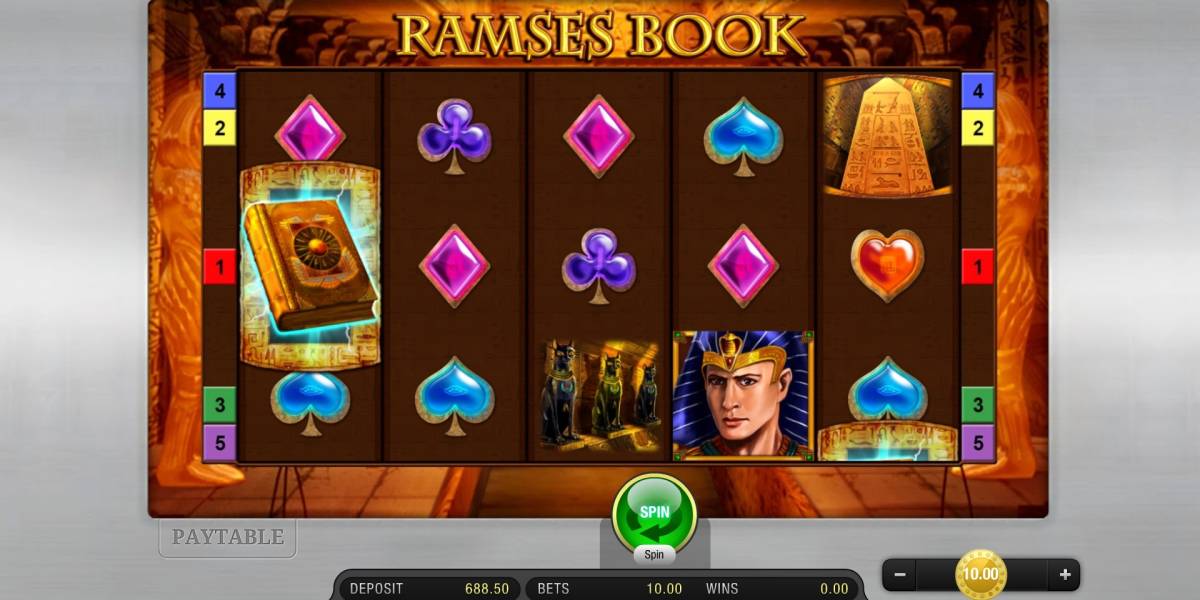 Игровой автомат Ramses Book