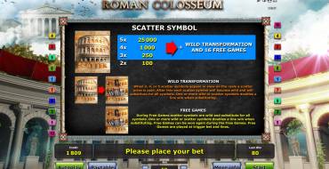 Roman Colosseum: Бонусы