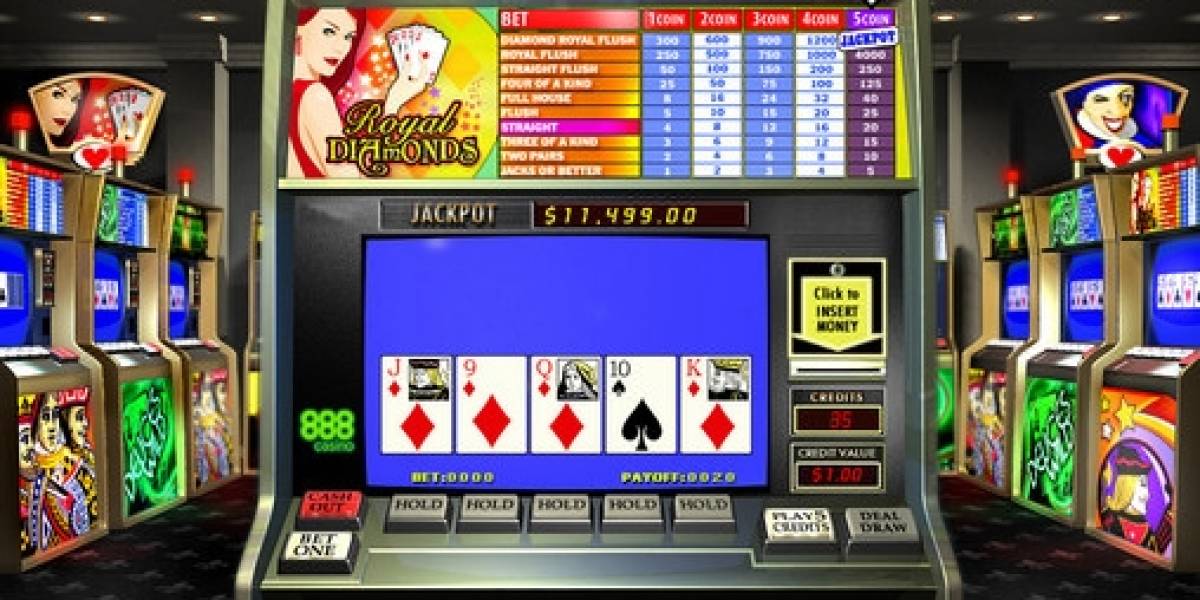 Видео-пекер Royal Diamonds Video Poker