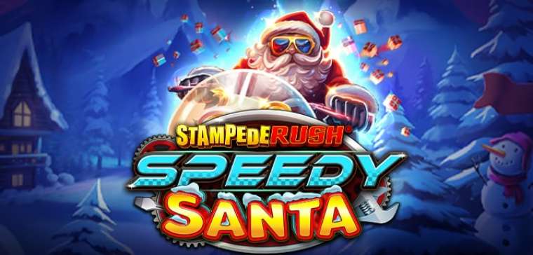 Онлайн слот Stampede Rush Speedy Santa играть