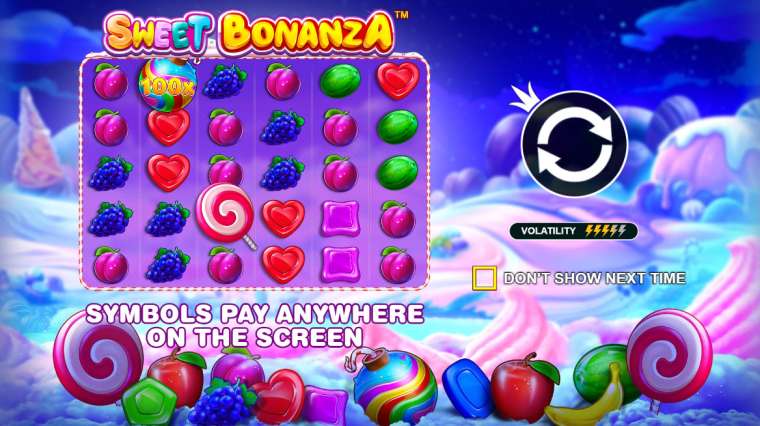 Слот Sweet Bonanza играть бесплатно