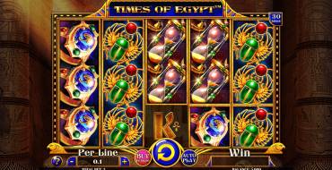 Times Of Egypt: Игровой автомат