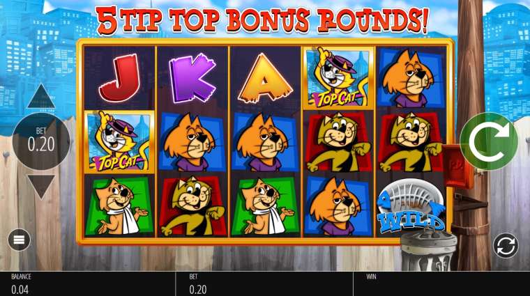 Слот Top Cat играть бесплатно