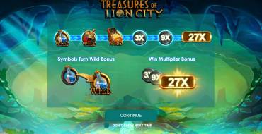 Treasures of Lion City: Игровой автомат Treasures of Lion City