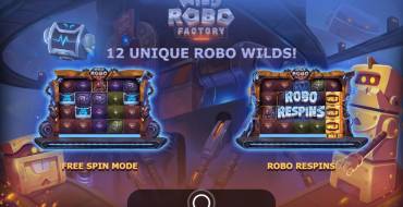 Wild Robo Factory: Игровой автомат Wild Robo Factory